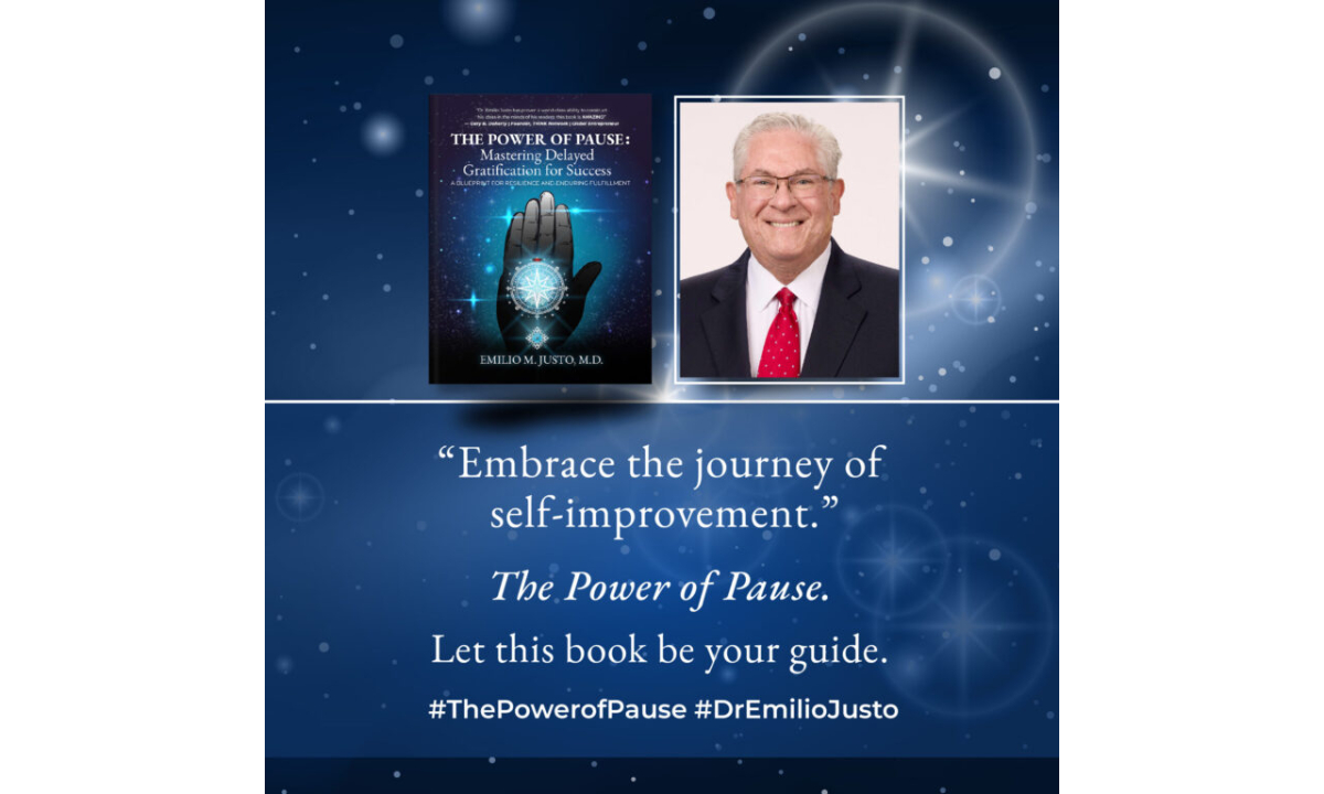 Surgeon, Speaker, Storyteller: Dr. Emilio Justo Champions Patience in a World That Won’t Wait as He Announces the Launch of His New Book