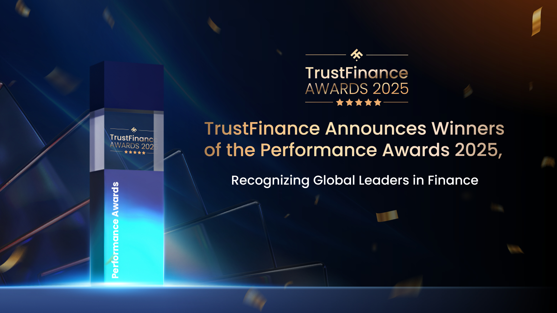 TrustFinance Announces Winners of the Performance Awards 2025, Recognizing Global Leaders in Finance